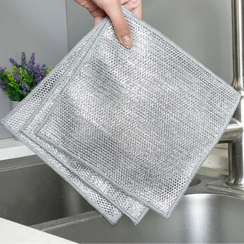 Non scratch dish washing cloth