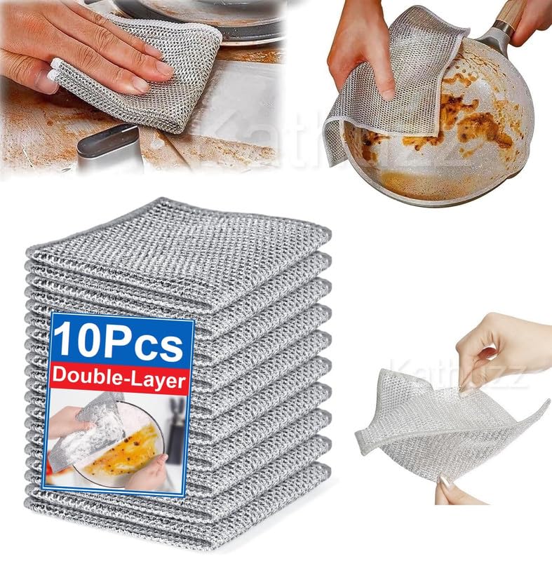 Non scratch dish washing cloth