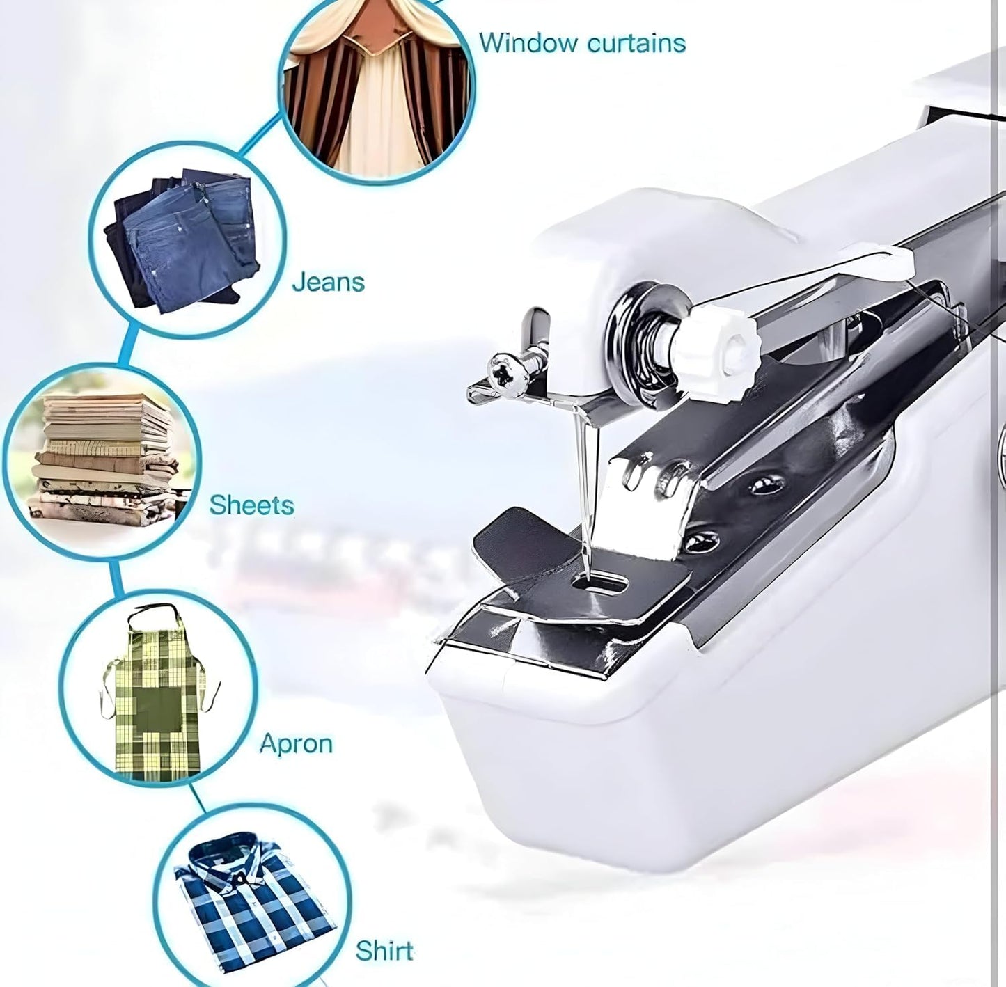 PocketStitch™ -  Portable Handheld Sewing Machines