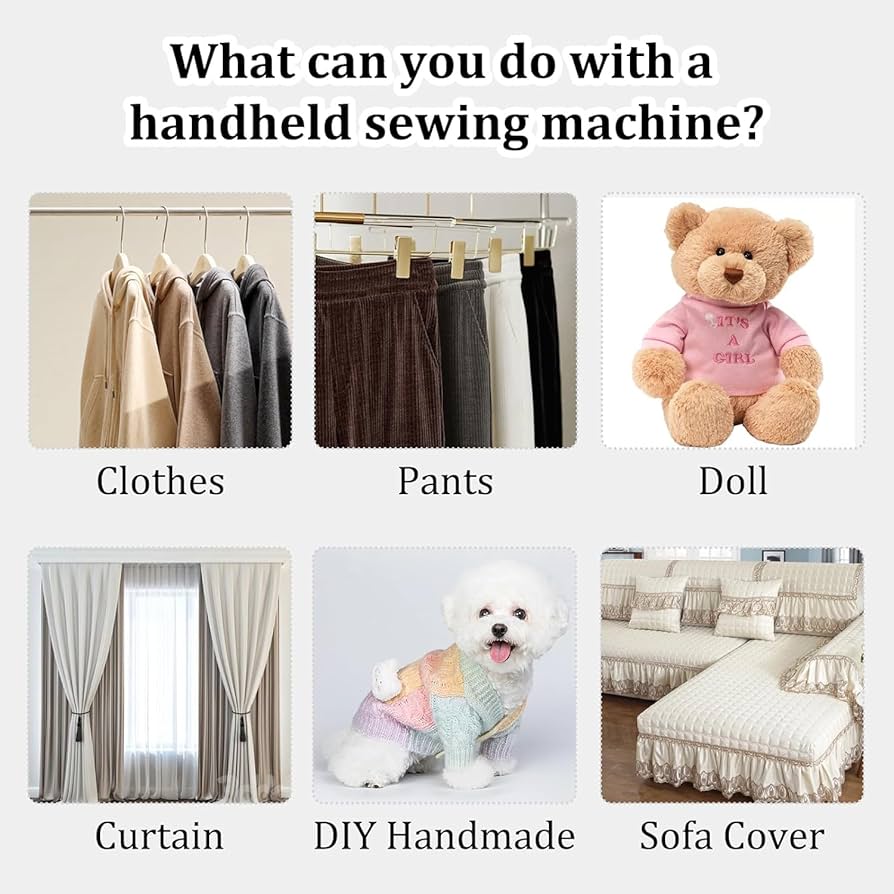 PocketStitch™ -  Portable Handheld Sewing Machines
