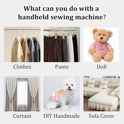 PocketStitch™ -  Portable Handheld Sewing Machines