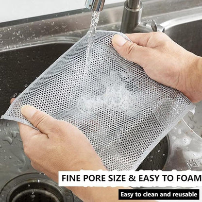 Non scratch dish washing cloth