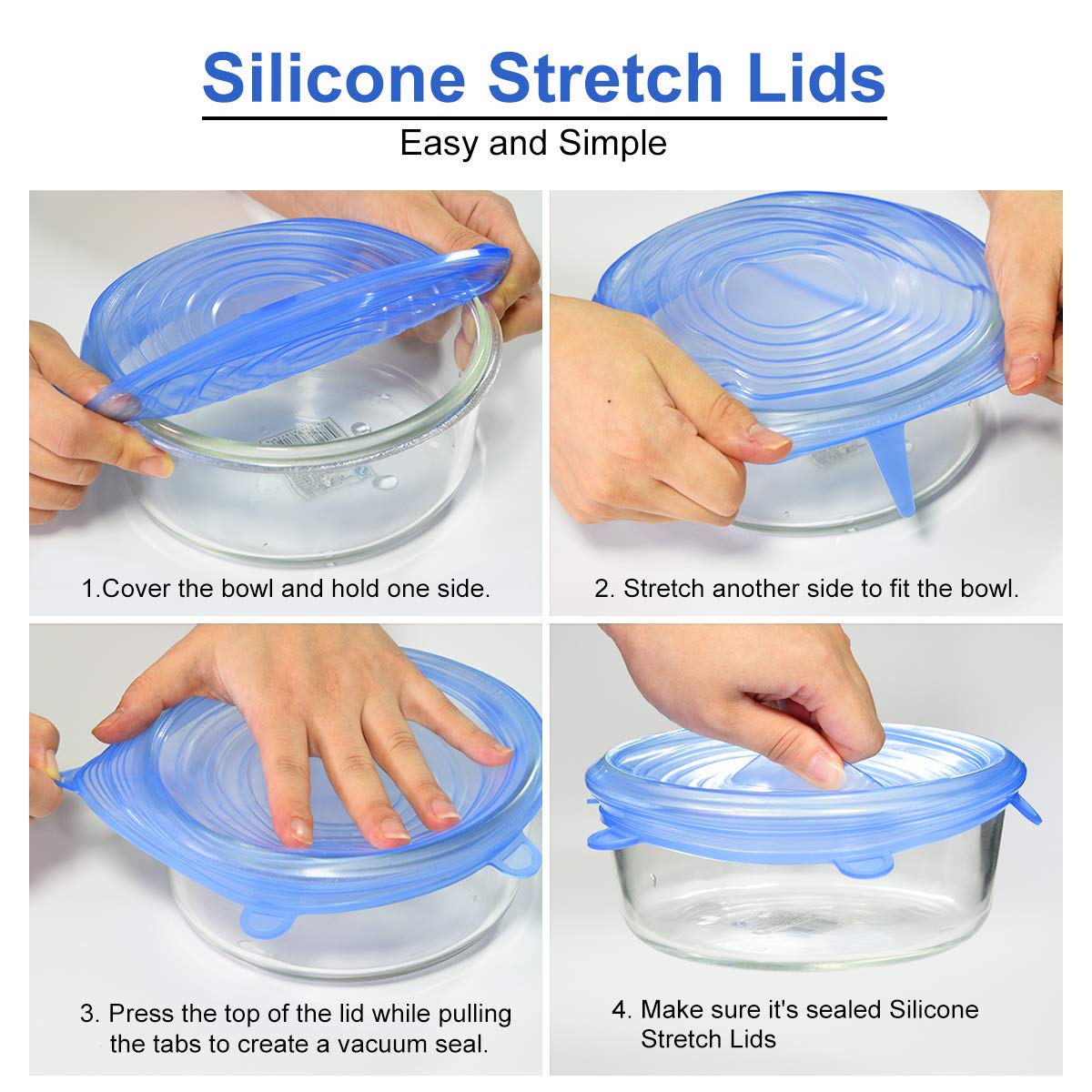 FlexiSeal™  | Silicon Lids