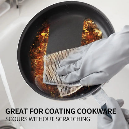 Non scratch dish washing cloth