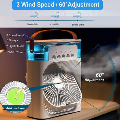Portable Mini Air Cooler Fan