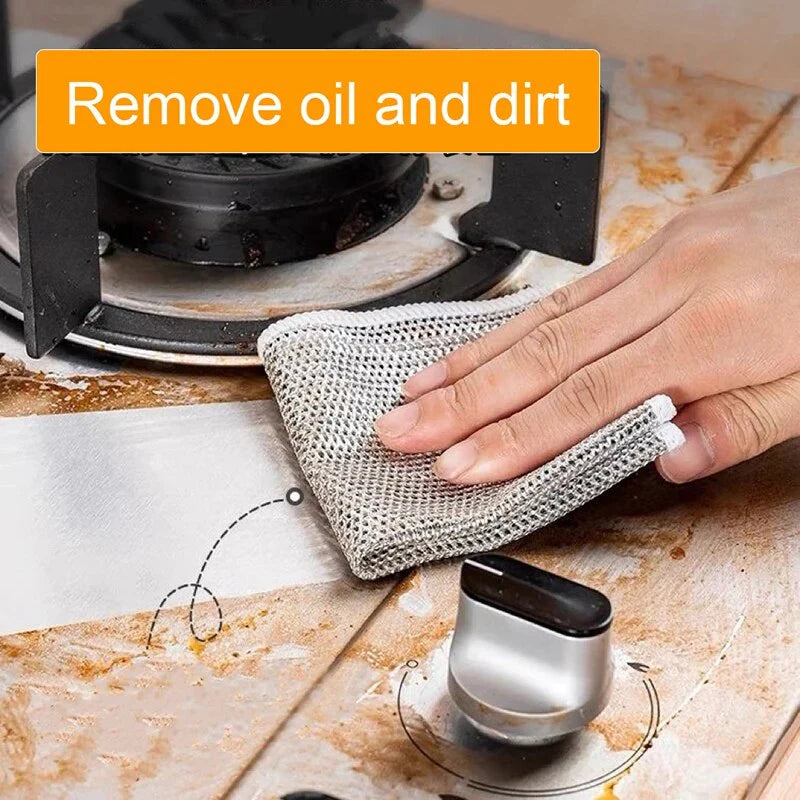 Non scratch dish washing cloth