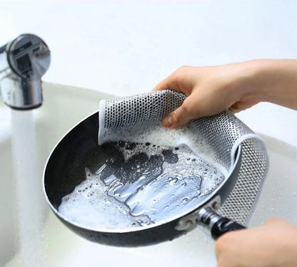 Non scratch dish washing cloth